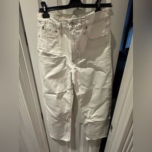Citizens Of Humanity Women's White Flare Jeans